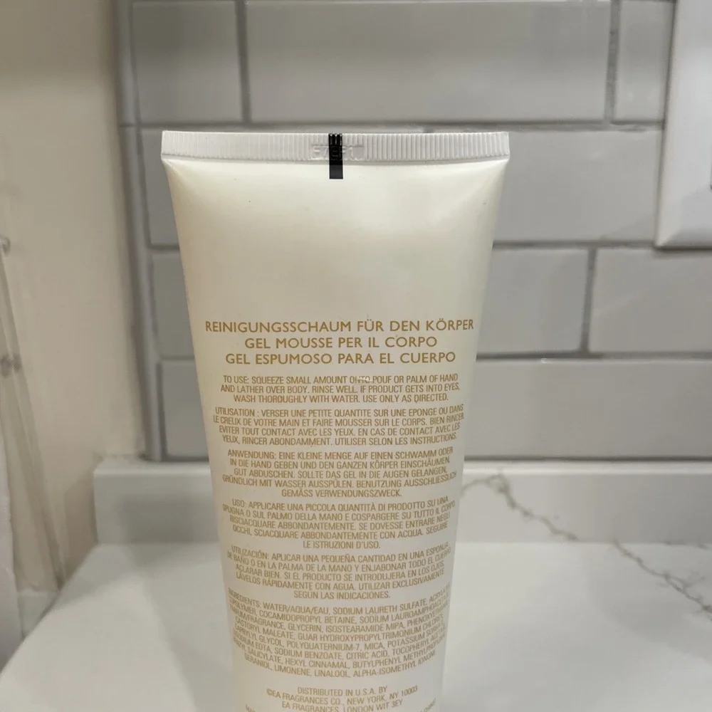 Red By Giorgio Beverly Hills Body Wash Soap Perfumed Scented 6.8 fl oz/200 ml